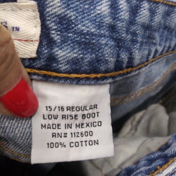 2175 Jeaniemade Size 15/16 Maurices Bell-Bottoms - Picture 4 of 4